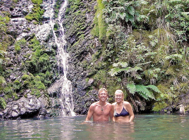 Pat and Ali Waterfall